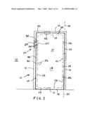 OFFSET OPTICAL SECURITY SENSOR FOR A DOOR diagram and image