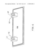 OFFSET OPTICAL SECURITY SENSOR FOR A DOOR diagram and image