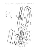 OFFSET OPTICAL SECURITY SENSOR FOR A DOOR diagram and image