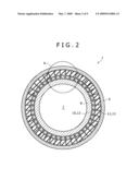 TRANSPORT/STORAGE CASK FOR RADIOACTIVE MATERIAL diagram and image