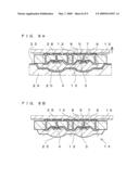 RESIN-SEALED LIGHT EMITTING DEVICE AND ITS MANUFACTURING METHOD diagram and image