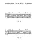 Stacked package module and method for fabricating the same diagram and image