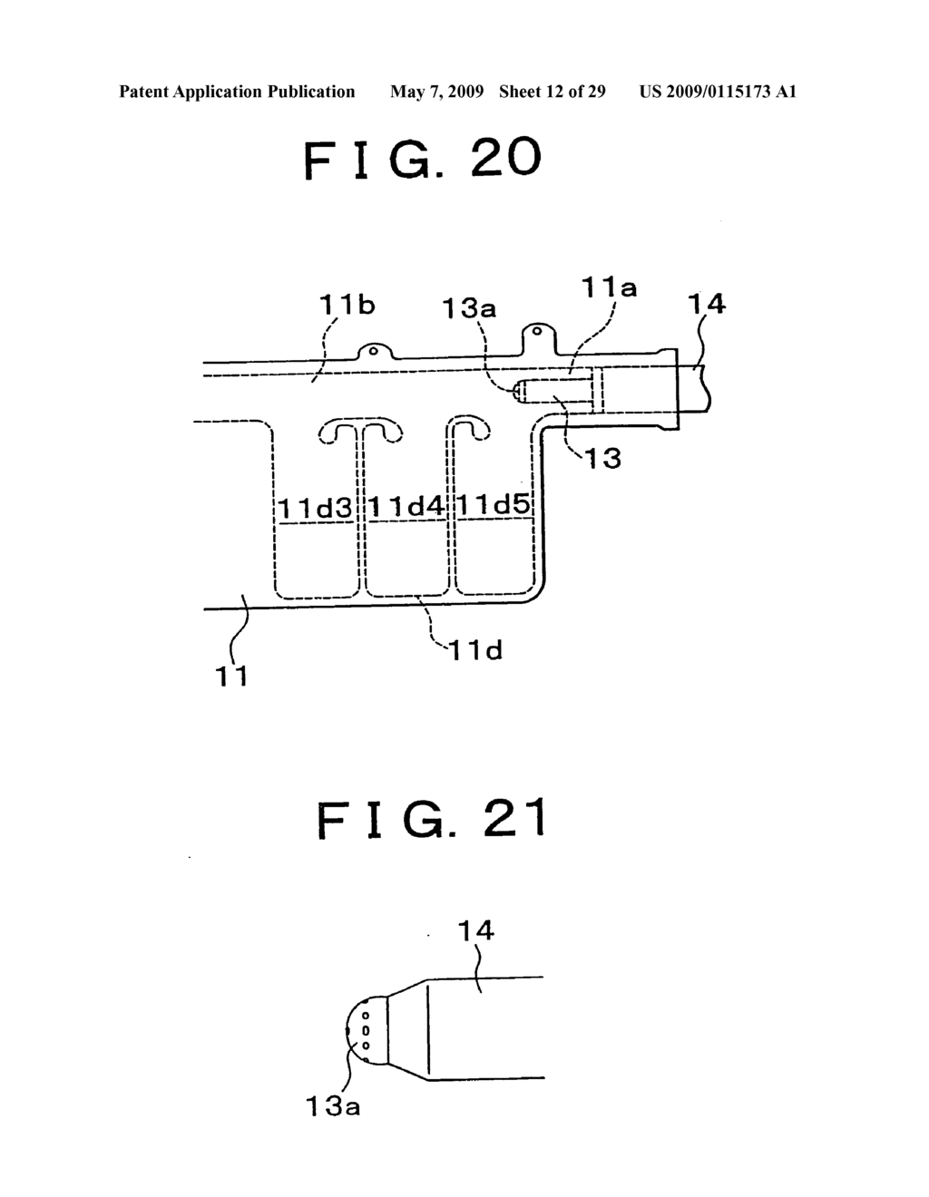 Air bag apparatus - diagram, schematic, and image 13