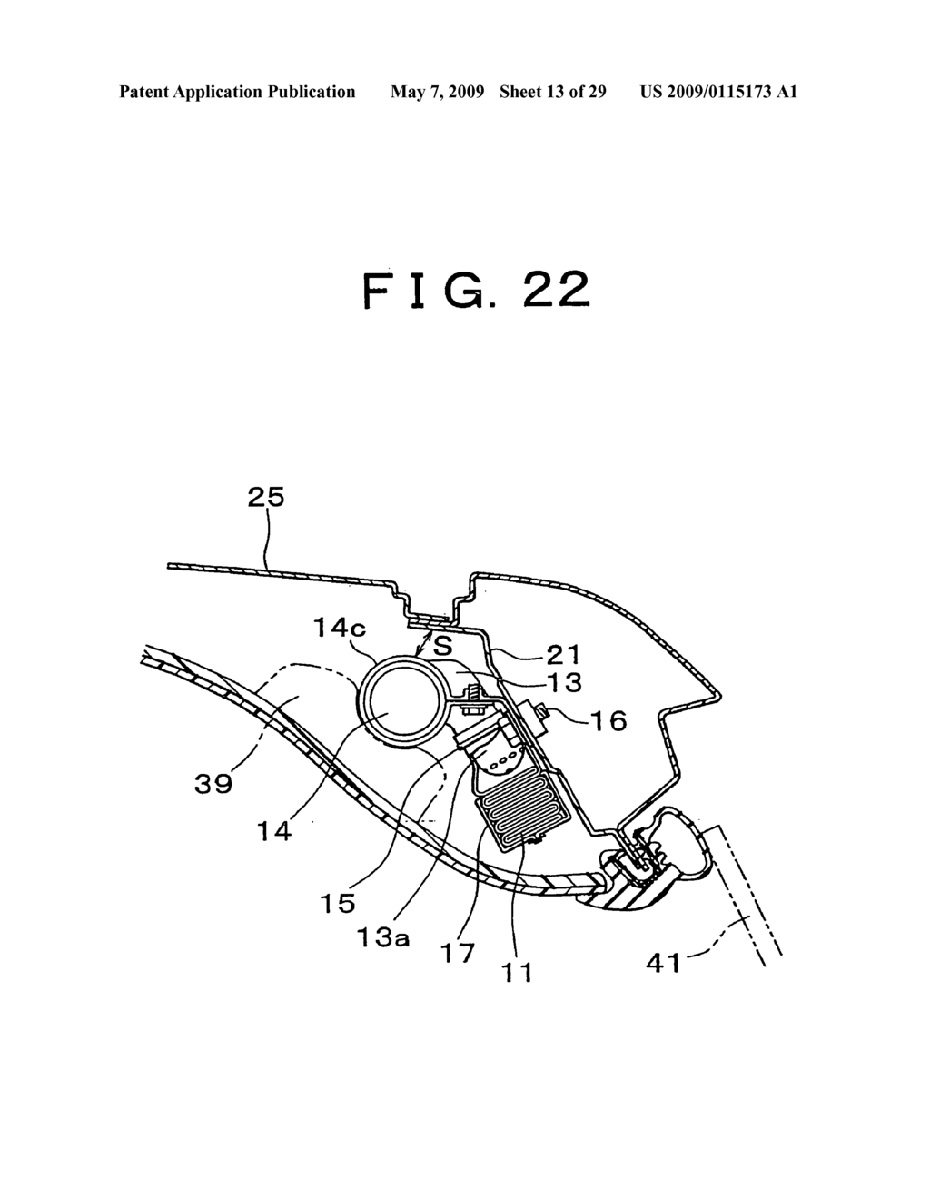 Air bag apparatus - diagram, schematic, and image 14