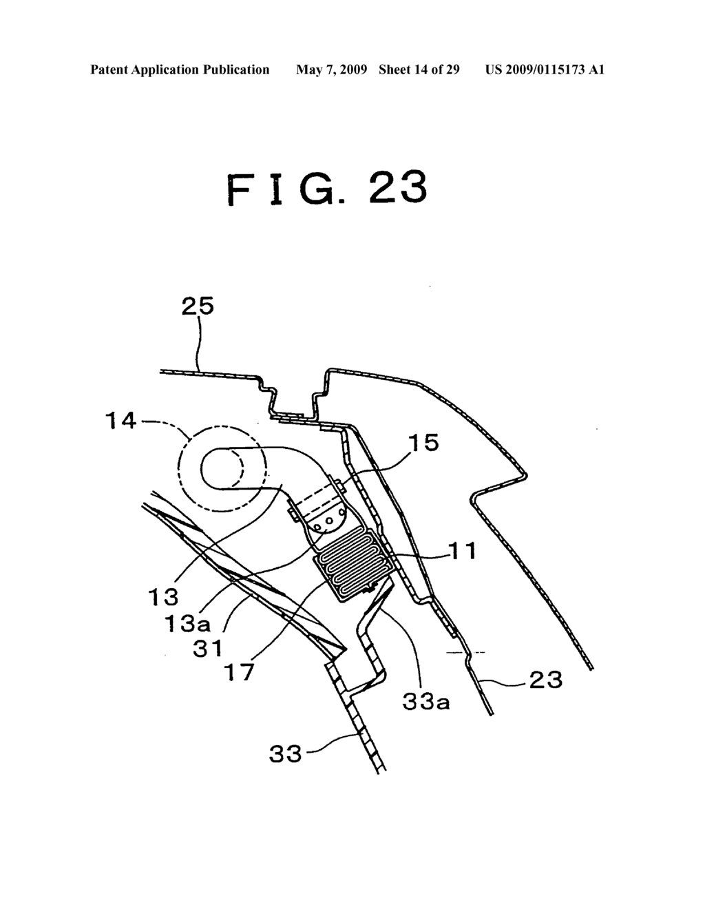 Air bag apparatus - diagram, schematic, and image 15