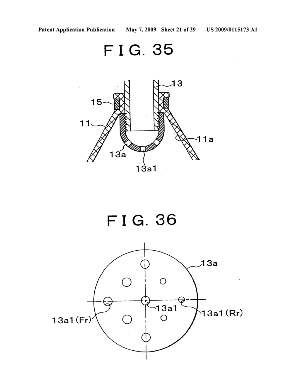 Air bag apparatus - diagram, schematic, and image 22