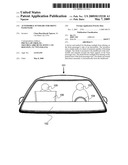 Automobile sunshade for front passenger diagram and image