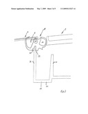 ROOF STRUCTURE WITH A ROOF CUTOUT AND SEAL THEREFOR diagram and image