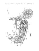 ADJUSTABLE BACKREST ASSEMBLY FOR A MOTORCYCLE diagram and image