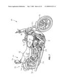 ADJUSTABLE BACKREST ASSEMBLY FOR A MOTORCYCLE diagram and image