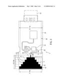 Wireless electronic product with step-shaped wideband antenna diagram and image