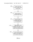 APPARATUS AND METHOD FOR TRACKING A LIGHT POINTER diagram and image