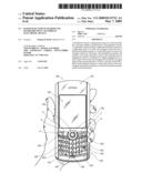 RAISED RAIL ENHANCED REDUCED KEYBOARD UPON A HANDHELD ELECTRONIC DEVICE diagram and image