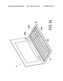 Keyboard structure with a keyboard input function and a sensor pad input function diagram and image