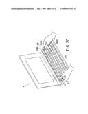 Keyboard structure with a keyboard input function and a sensor pad input function diagram and image