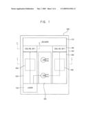 DEVICE FOR COOLING LCD PANEL AND HEAT TREATMENT APPARATUS HAVING THE SAME diagram and image