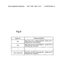 Sending device, information output device, presence server, content transmission system, and output condition transmission method diagram and image