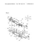 ATTACHMENT UNIT FOR INFORMATION STORAGE DEVICE, AND ELECTRONIC APPARATUS diagram and image