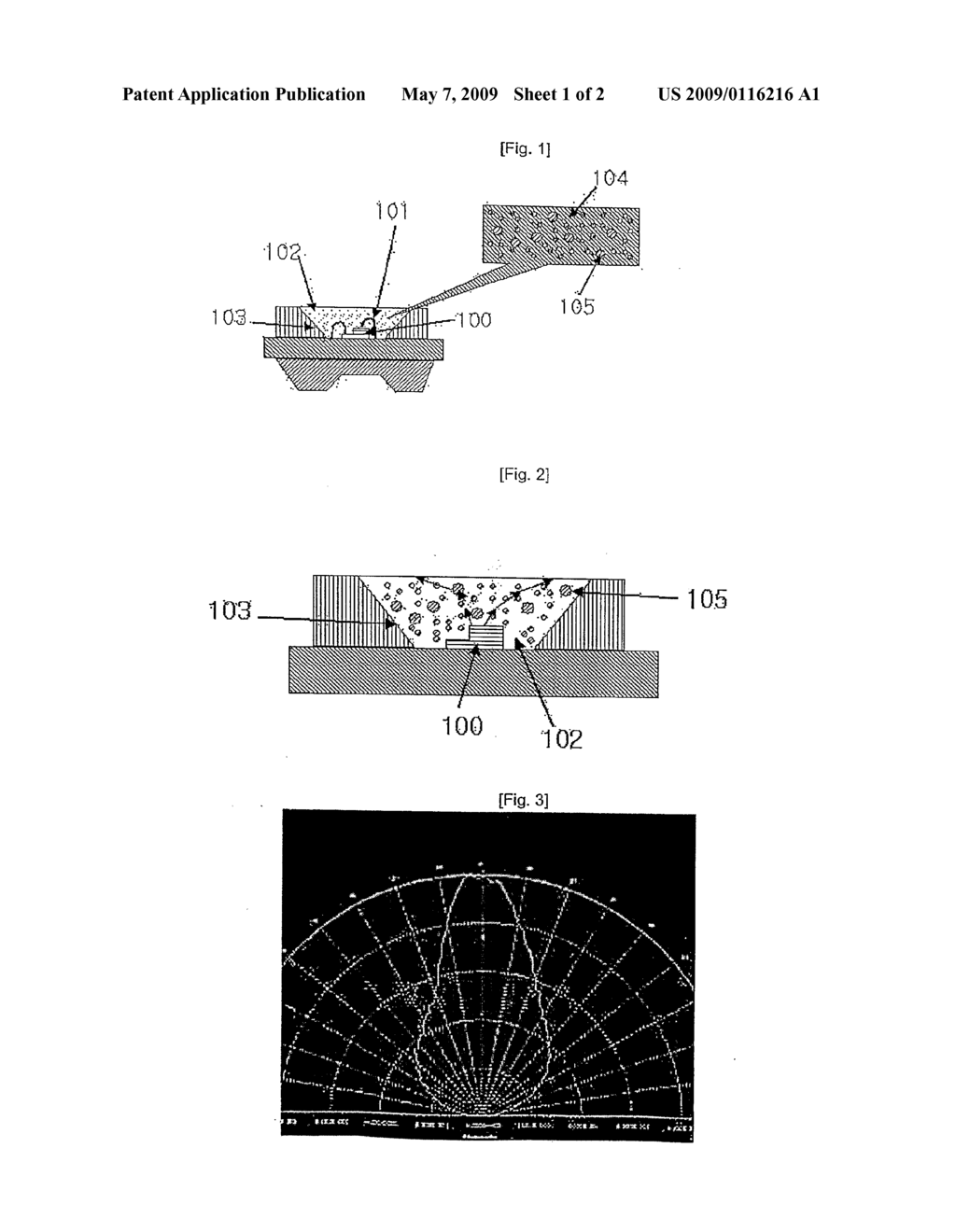 Light diffusion type light emitting diode - diagram, schematic, and image 02