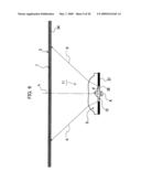 Emission device, surface light source device and display diagram and image