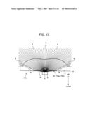 Emission device, surface light source device and display diagram and image