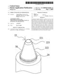 Probe cover for ear thermometer diagram and image