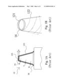 Probe cover for ear thermometer diagram and image