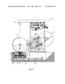 Method and Device for Orienting a Material Roll Prior to Axial Alignment In a Roll Changer diagram and image