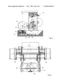 Method and Device for Orienting a Material Roll Prior to Axial Alignment In a Roll Changer diagram and image