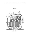 HERMETIC RECIPROCATING COMPRESSOR WITH THRUST BALL BEARING diagram and image