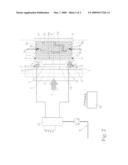 Auxiliary supporting structure for presses, and plastics molding press equipped with such a structure diagram and image