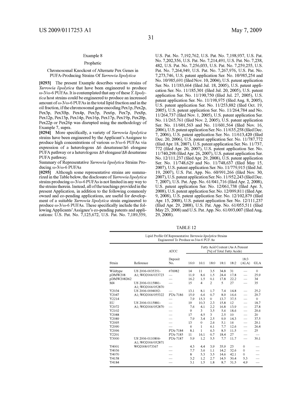 PEROXISOME BIOGENESIS FACTOR PROTEIN (PEX) DISRUPTIONS FOR ALTERING POLYUNSATURATED FATTY ACIDS AND TOTAL LIPID CONTENT IN OLEAGINOUS EUKARYOTIC ORGANISMS - diagram, schematic, and image 48