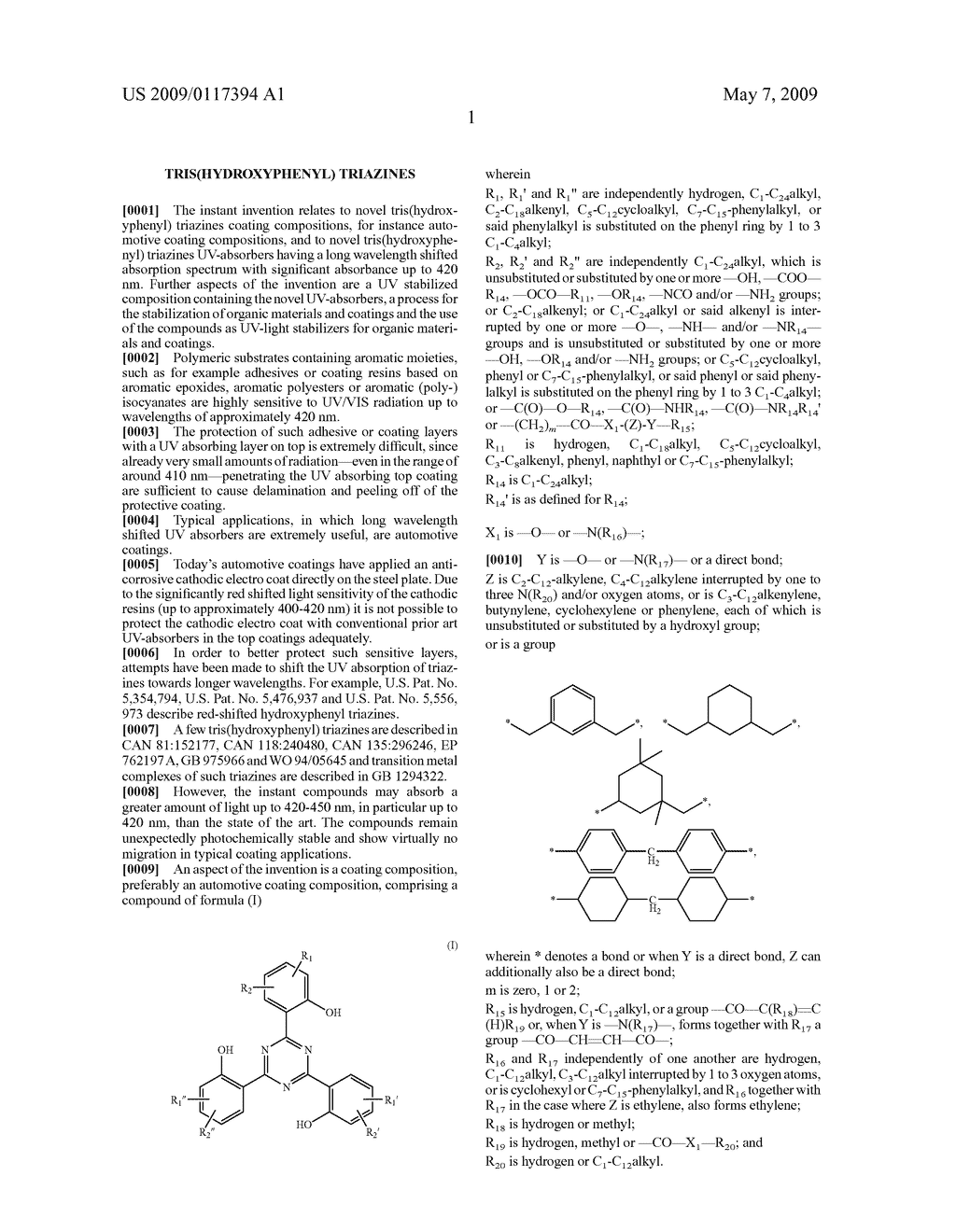 Tris(Hydroxyphenyl) Triazines - diagram, schematic, and image 02