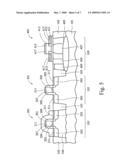 BiCMOS Performance Enhancement by Mechanical Uniaxial Strain and Methods of Manufacture diagram and image