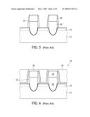 METHOD FOR PREPARING A RECESSED TRANSISTOR STRUCTURE diagram and image