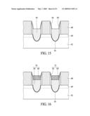 METHOD FOR PREPARING A RECESSED TRANSISTOR STRUCTURE diagram and image