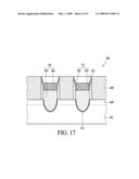 METHOD FOR PREPARING A RECESSED TRANSISTOR STRUCTURE diagram and image