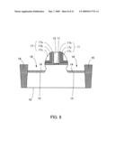 Semiconductor device fabricated by selective epitaxial growth method diagram and image