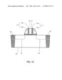 Semiconductor device fabricated by selective epitaxial growth method diagram and image