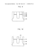 Methods of forming a conductive pattern in semiconductor devices and methods of manufacturing semiconductor devices having a conductive pattern diagram and image