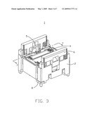 Electrical connector with a sliding plate moveing in along a vertical direction of the connector thereof diagram and image