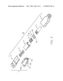 EXTENSION TO ELECTRICAL CONNECTOR WITH IMPROVED CABLE TERMINATION diagram and image