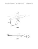 Apparatus for Avoiding Tangling of a Surf Leash diagram and image