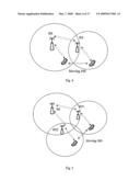 METHOD AND DEVICE FOR CONFIGURING SERVICE PATHS IN RELAY SYSTEM AND METHOD OF MOBILE STATION HANDOVER diagram and image