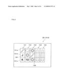 GAMING MACHINE DISPLAYING AREAS CORRESPONDING TO SYMBOLS REARRANGED AND PLAYING METHOD THEREOF diagram and image