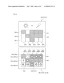 GAMING MACHINE DISPLAYING AREAS CORRESPONDING TO SYMBOLS REARRANGED AND PLAYING METHOD THEREOF diagram and image