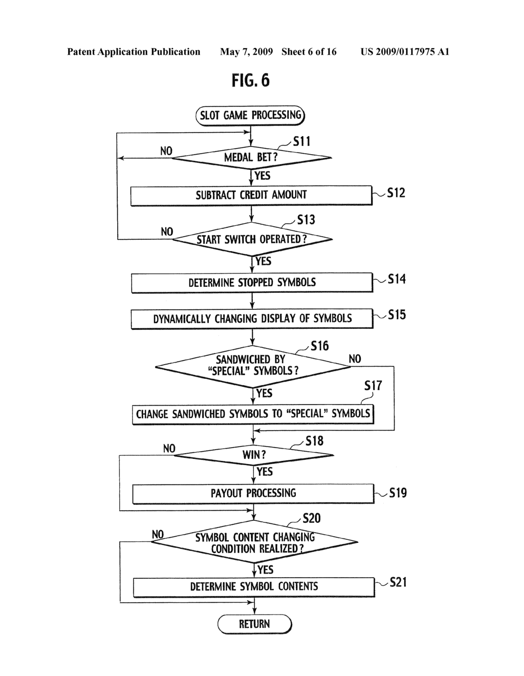 GAMING MACHINE WITH SYMBOL CHANGED ACCORDING TO PREDETERMINED CONDITIONS AFTER REARRANGEMENT AND PLAYING METHOD THEREOF - diagram, schematic, and image 07