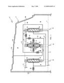 GEAR AND CLUTCH ARRANGEMENT FOR MULTI-SPEED TRANSMISSION diagram and image