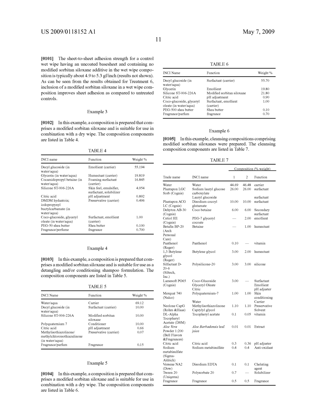 CLEANSING COMPOSITIONS INCLUDING MODIFIED SORBITAN SILOXANES AND USE THEREOF - diagram, schematic, and image 12