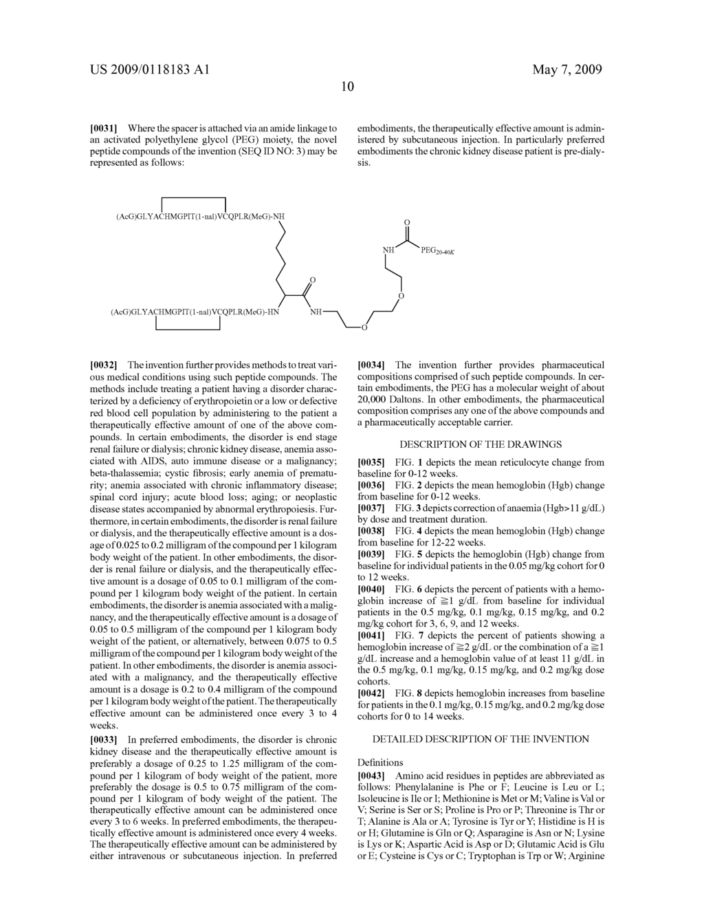 ERYTHROPOIETIN RECEPTOR PEPTIDE FORMULATIONS AND USES - diagram, schematic, and image 19